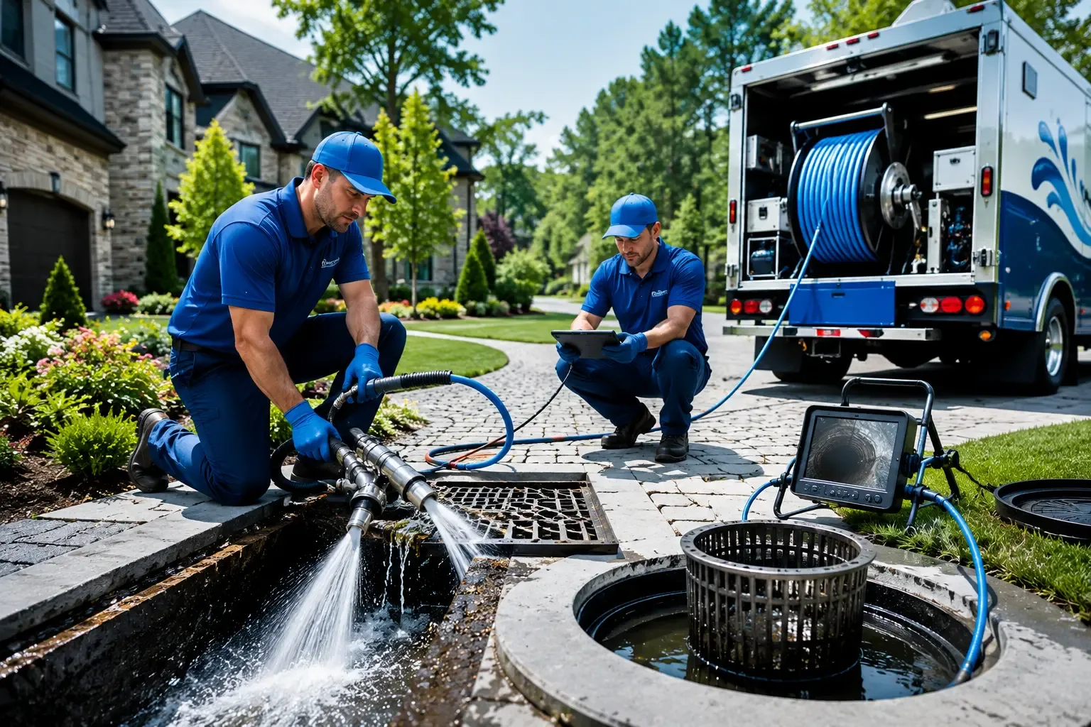 Local outdoor drain cleaning professionals in Ortonville, MI